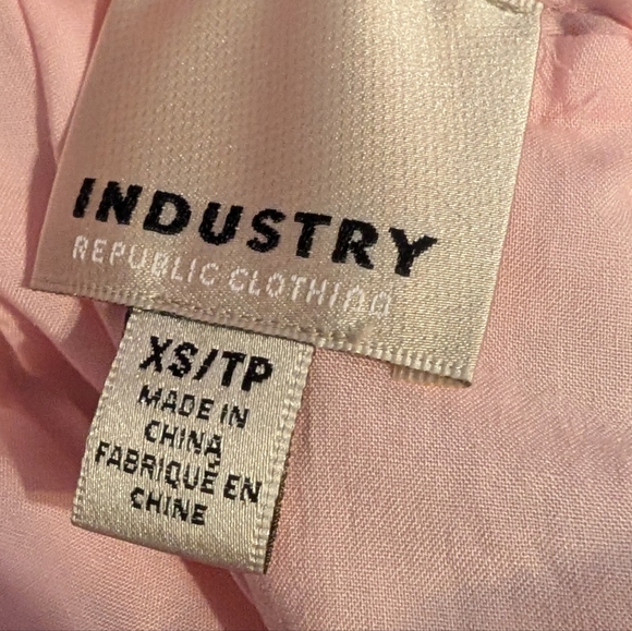 Industry Republic Floral Pink A Line Midi Skirt XS - Picture 3 of 3